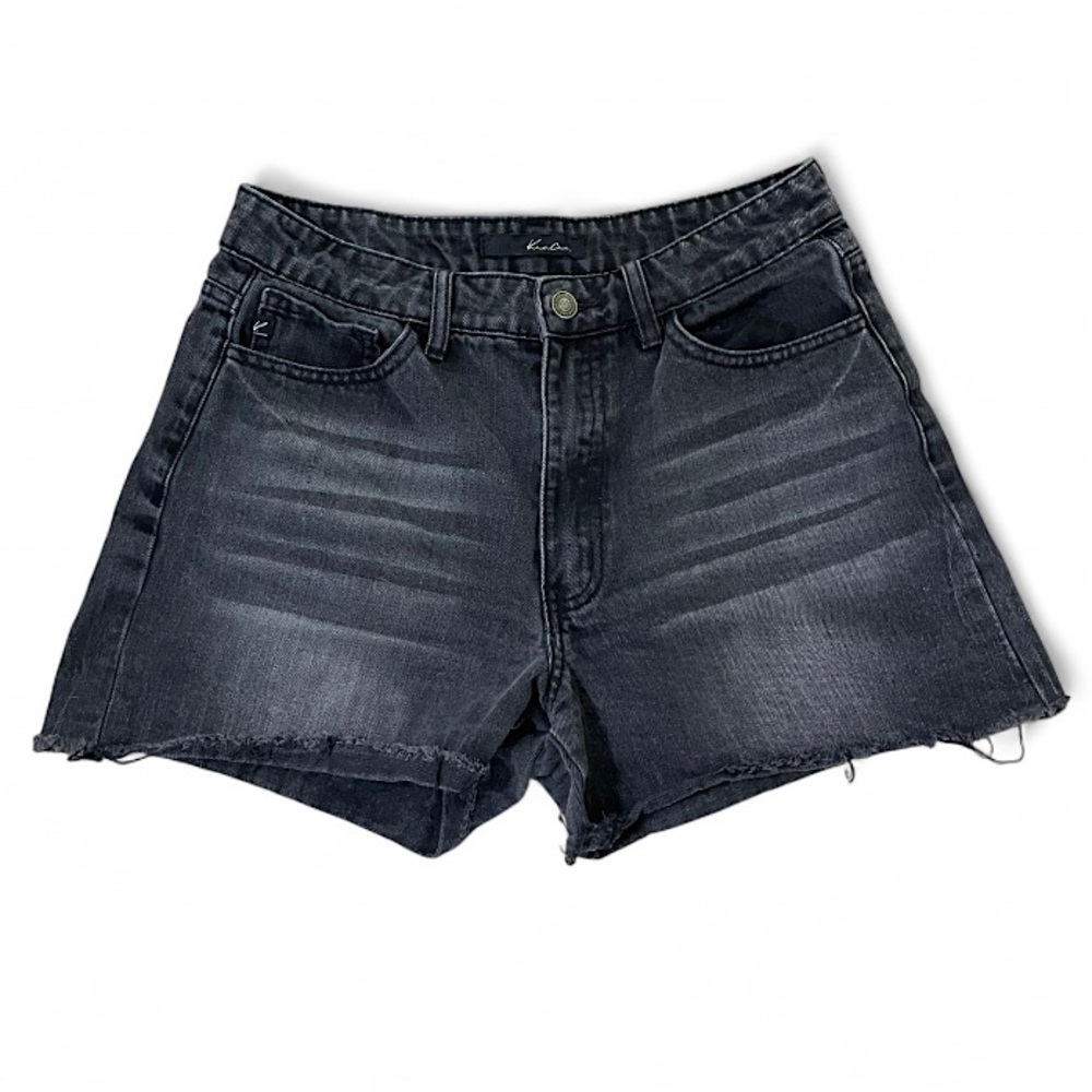 •Kan Can LA • Black Denim Shorts